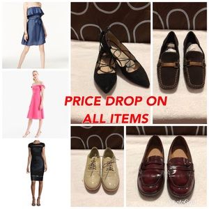 PRICE DROP ON MOST ITEMS ! Shoes and Dresses
